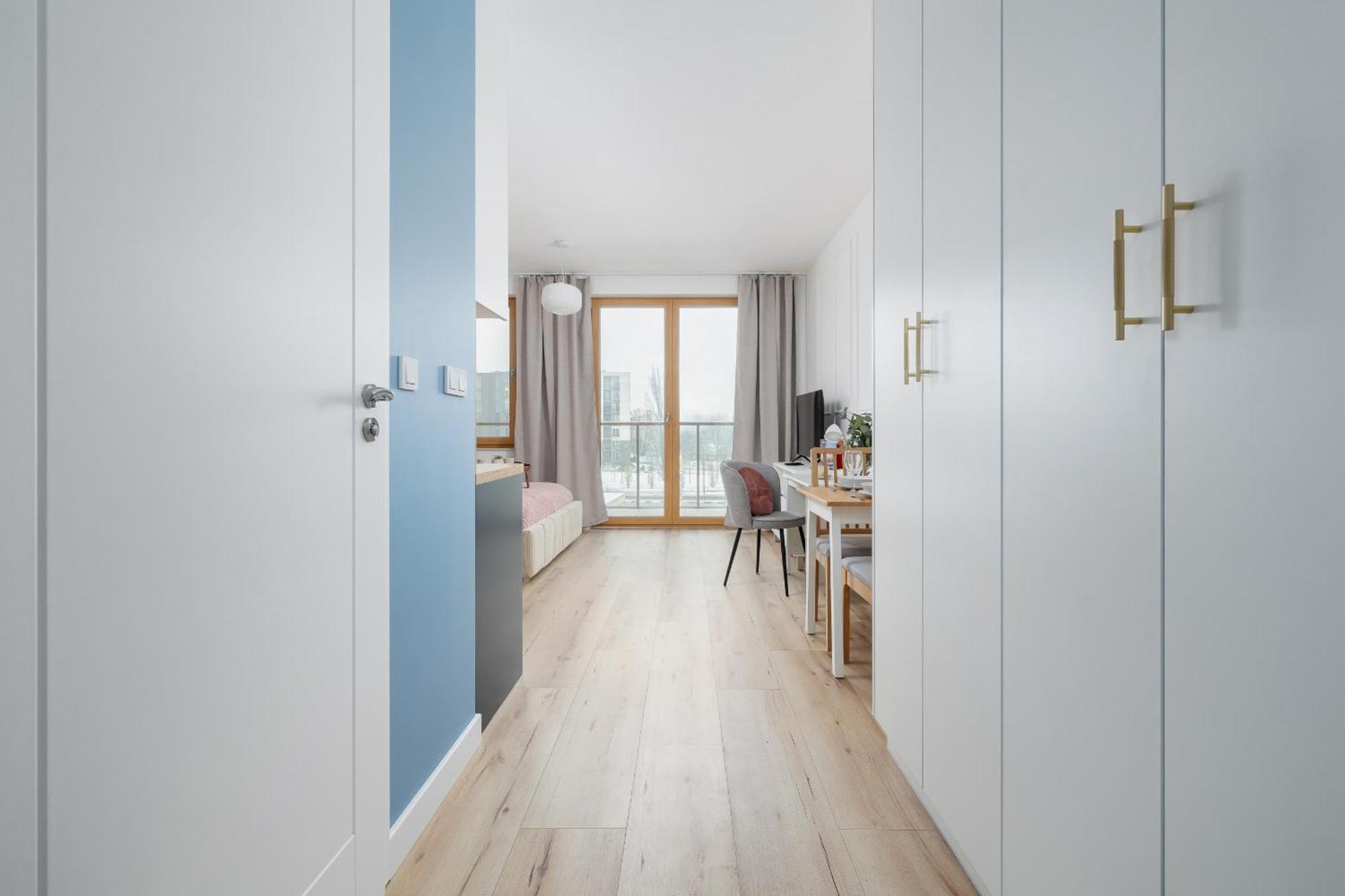 Apartment Pink & Blue Cozy In By Renters